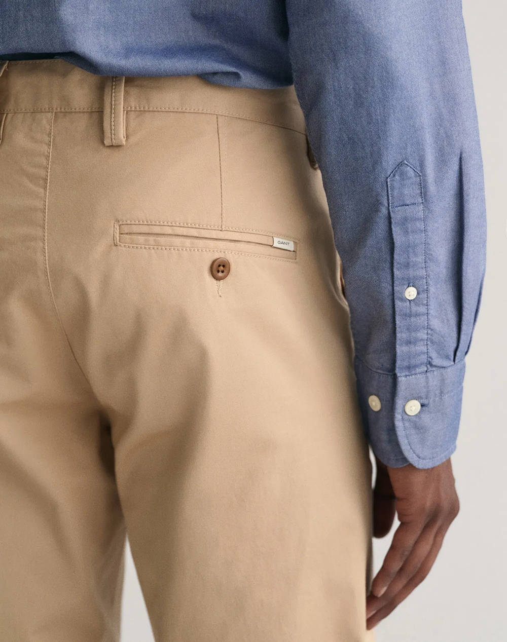 GANT ΠΑΝΤΕΛΟΝΙ SLIM TWILL CHINOS 3G1505221-34-248 Biege φωτογραφία