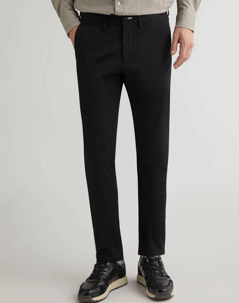 GANT GANT ΠΑΝΤΕΛΟΝΙ SLIM TWILL CHINOS 3G1505221-34-5 Black