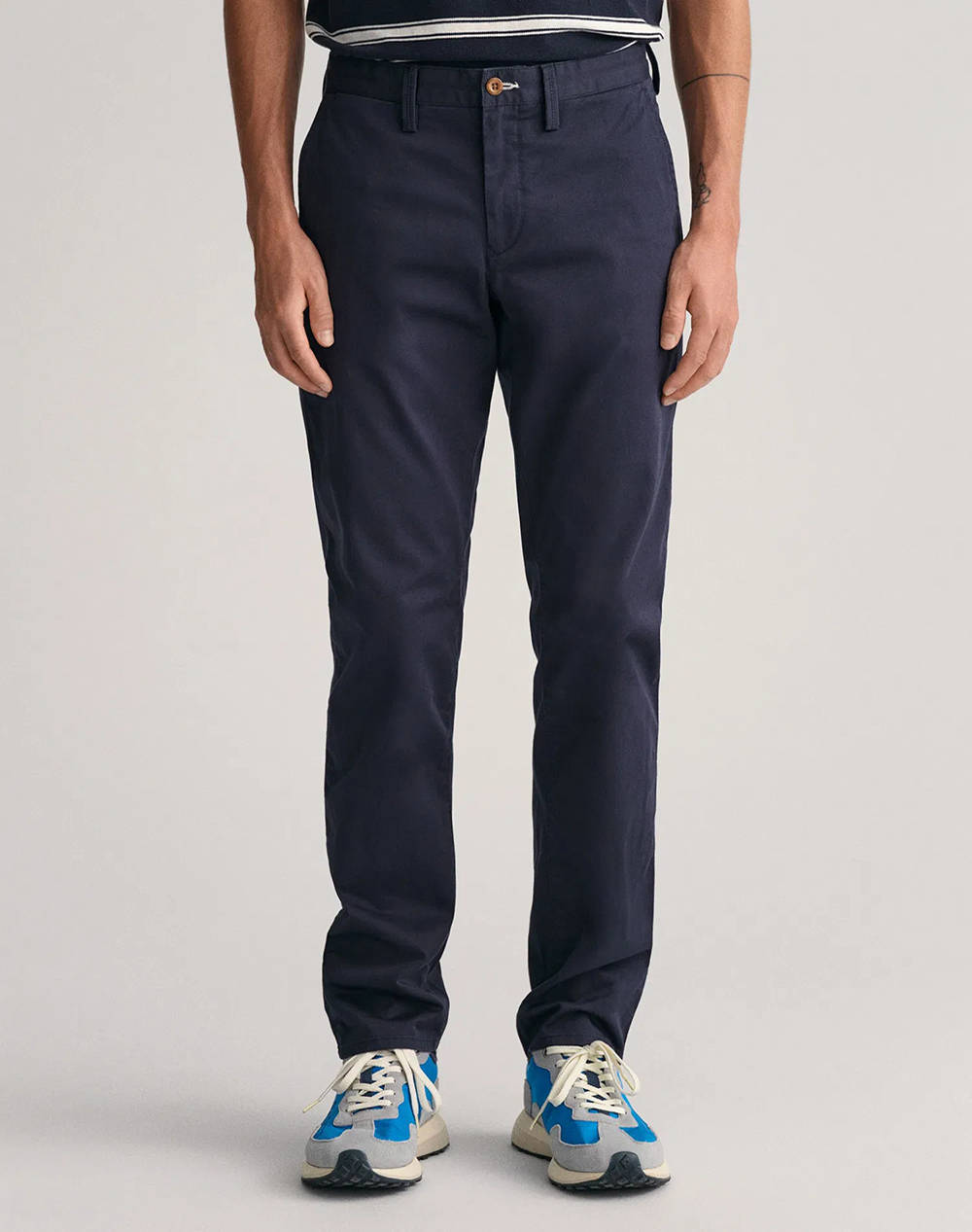 GANT ΠΑΝΤΕΛΟΝΙ SLIM TWILL CHINOS 3G1505221-34-410 DarkBlue