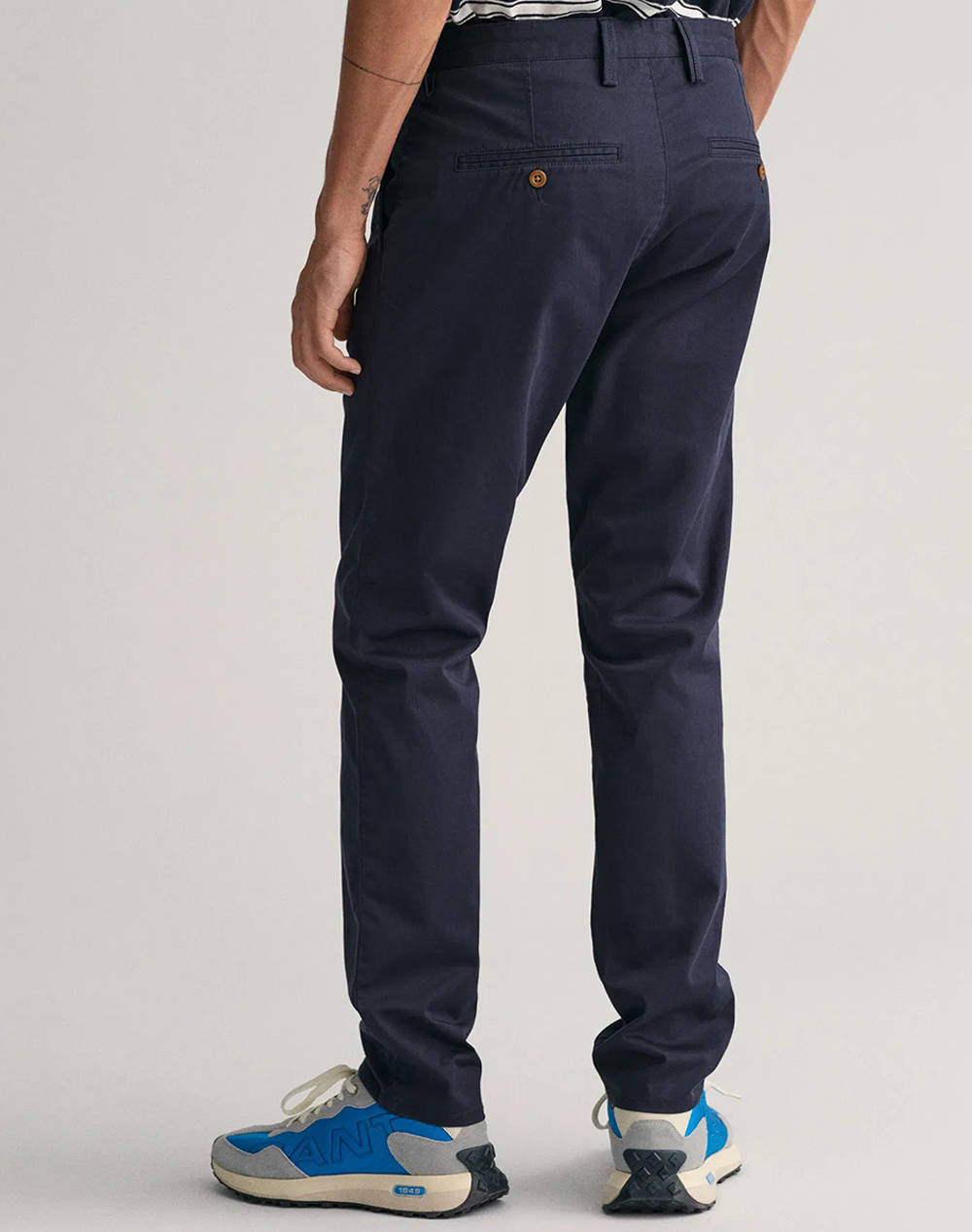 GANT ΠΑΝΤΕΛΟΝΙ SLIM TWILL CHINOS 3G1505221-34-410 DarkBlue φωτογραφία