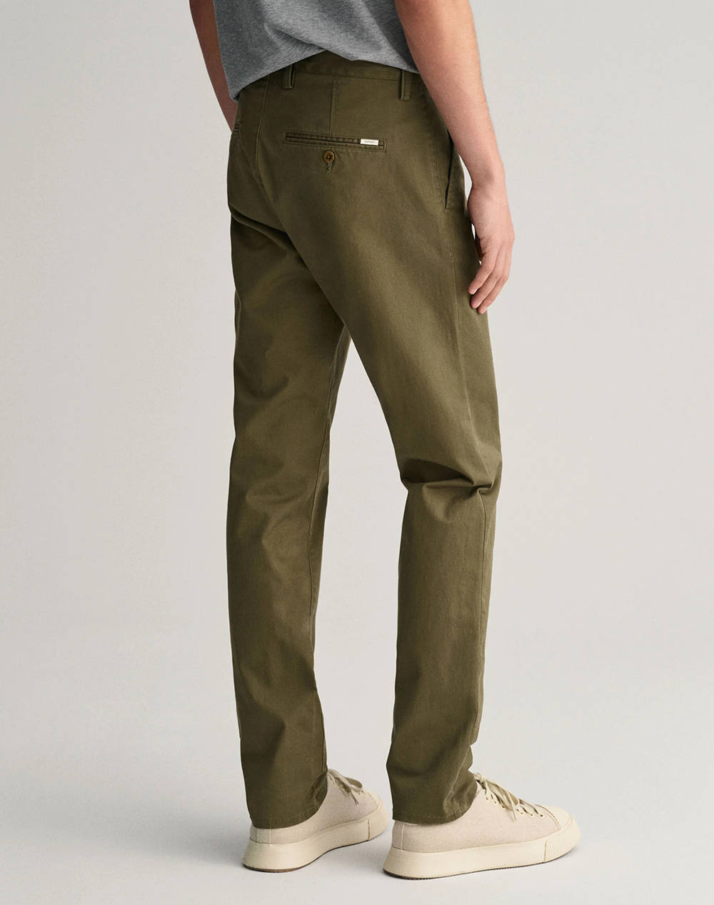 GANT ΠΑΝΤΕΛΟΝΙ SLIM TWILL CHINOS 3G1505221-34-301 DarkOliveGreen φωτογραφία