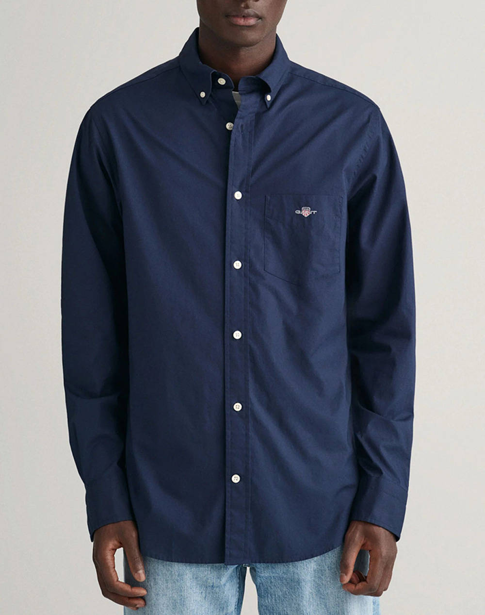 GANT ΥΠΟΚΑΜΙΣΟ ΜΜ REG POPLIN SHIRT 3G3000100-410 DarkBlue