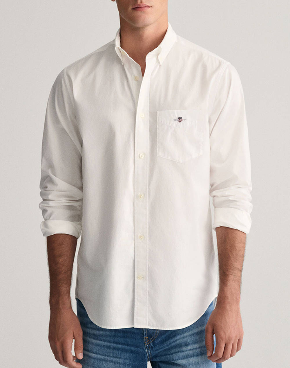 GANT ΥΠΟΚΑΜΙΣΟ ΜΜ REG POPLIN SHIRT 3G3000100-110 White