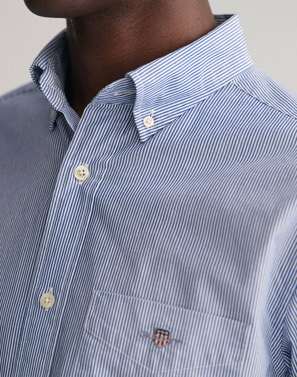 Gant Υποκαμισο Μμ Reg Poplin Banker Shirt 3G3000140-436 Blue ανδρικά ρούχα πουκάμισα Politikos Shop Πολιτικός