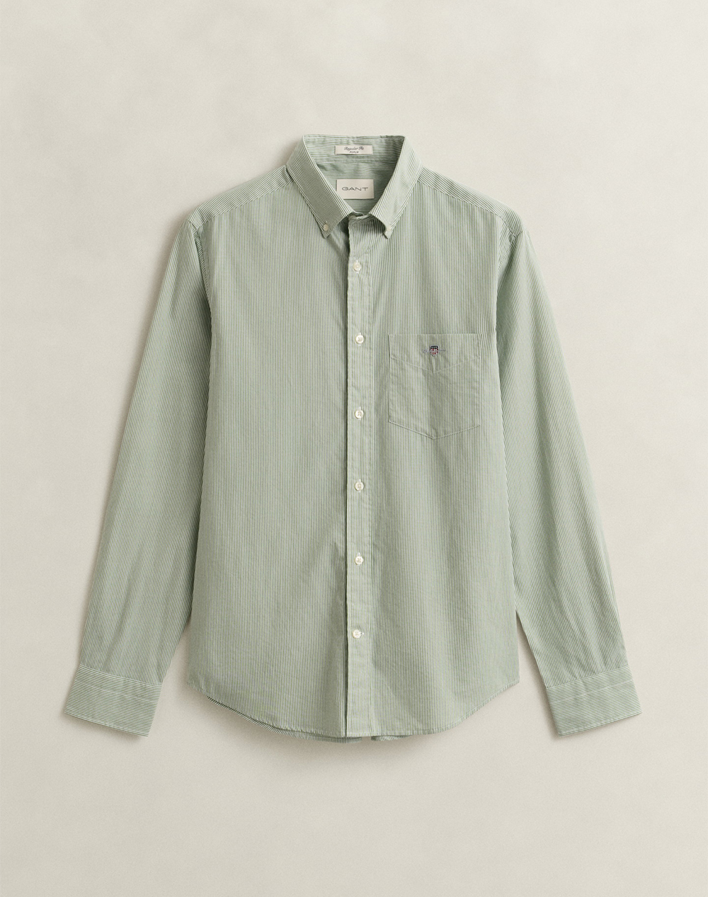 Gant Υποκαμισο Μμ Reg Poplin Banker Shirt 3G3000140-354 Mintgreen ανδρικά ρούχα πουκάμισα Politikos Shop Πολιτικός