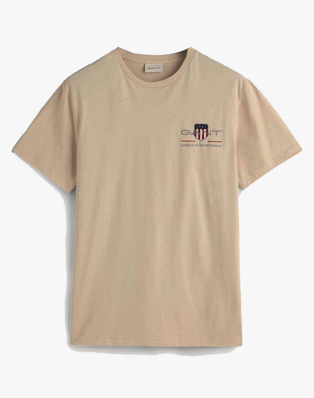 GANT ΜΠΛΟΥΖΑ ΚΜ REG ARCHIVE SHIELD EMB SS T-SHIRT 3G2067004-277 Cream