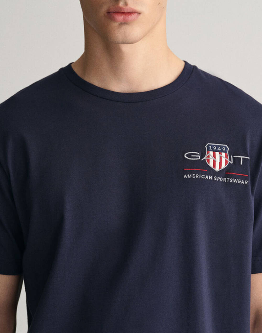 GANT ΜΠΛΟΥΖΑ ΚΜ REG ARCHIVE SHIELD EMB SS T-SHIRT 3G2067004-433 DarkBlue φωτογραφία