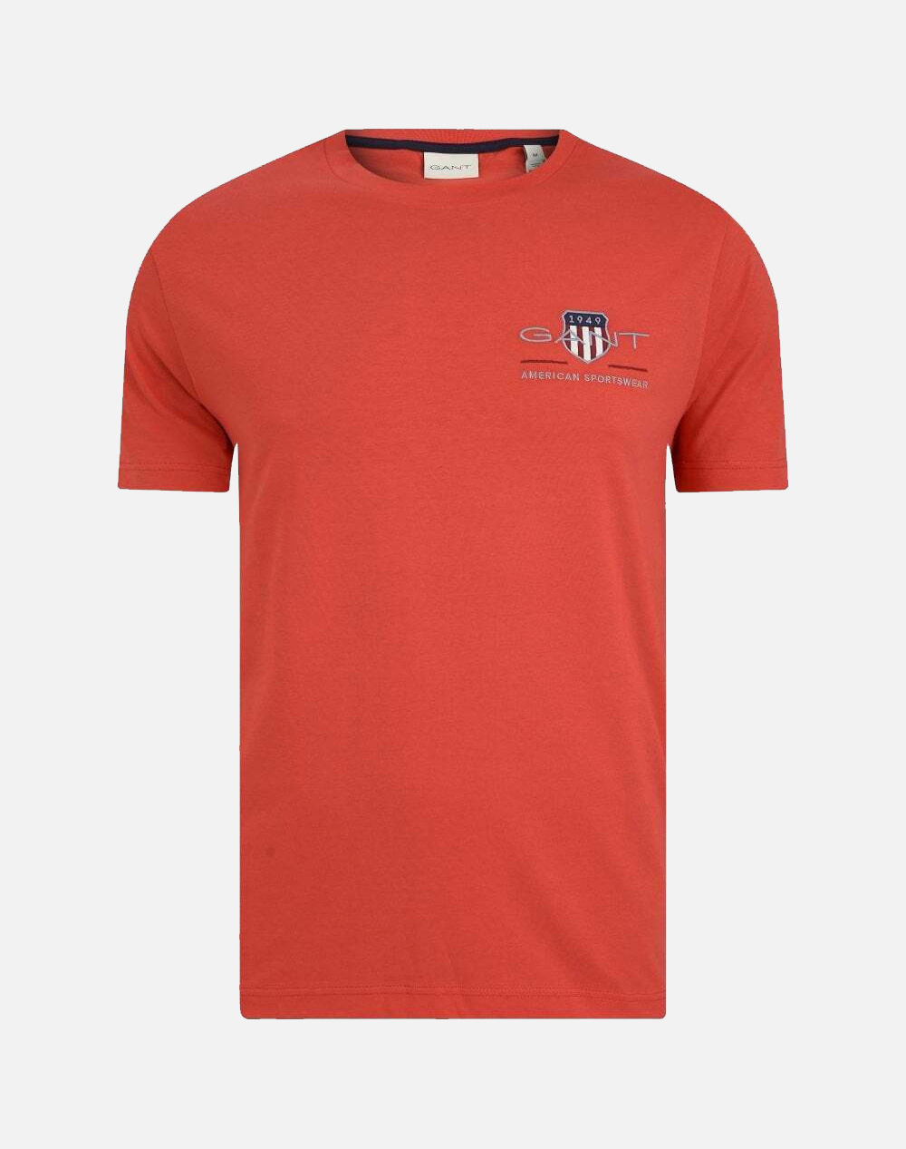 GANT ΜΠΛΟΥΖΑ ΚΜ REG ARCHIVE SHIELD EMB SS T-SHIRT 3G2067004-641 FireRed