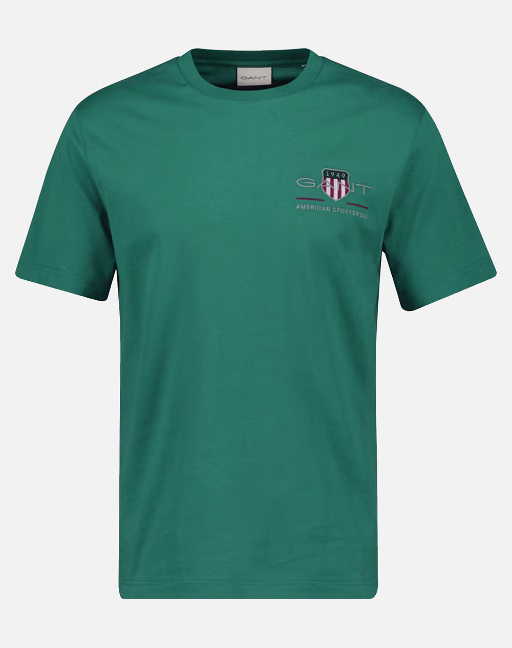 GANT ΜΠΛΟΥΖΑ ΚΜ REG ARCHIVE SHIELD EMB SS T-SHIRT 3G2067004-376 MediumForestGreen