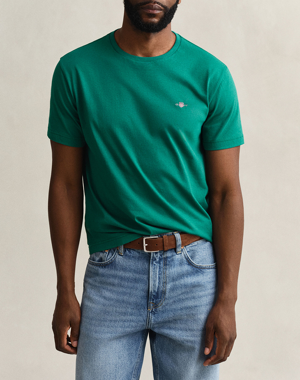 GANT ΜΠΛΟΥΖΑ ΚΜ REG SHIELD SS T-SHIRT 3G2003184-376 GreenSnake