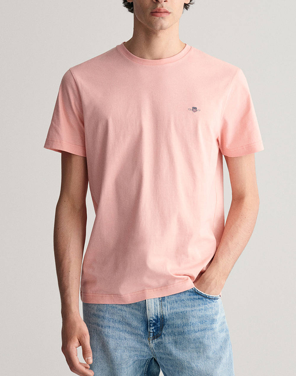 GANT ΜΠΛΟΥΖΑ ΚΜ REG SHIELD SS T-SHIRT 3G2003184-671 LightPink