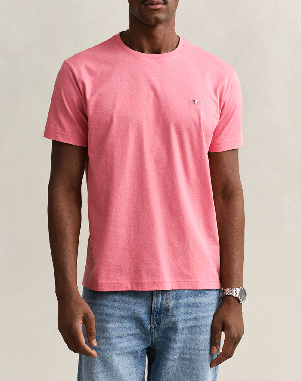 GANT ΜΠΛΟΥΖΑ ΚΜ REG SHIELD SS T-SHIRT 3G2003184-622 Pink