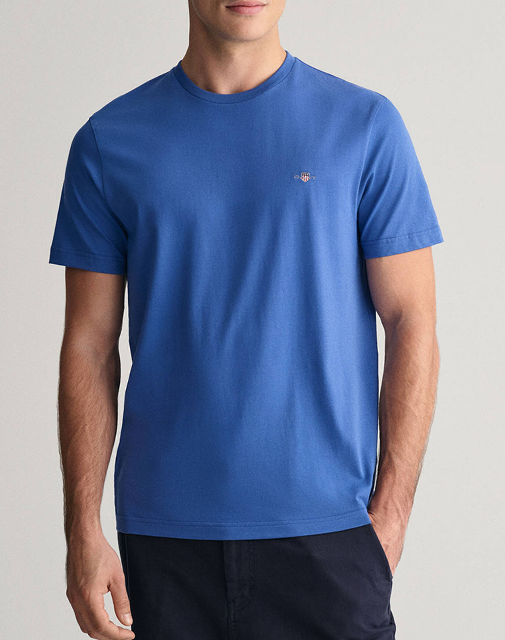 GANT ΜΠΛΟΥΖΑ ΚΜ REG SHIELD SS T-SHIRT 3G2003184-407 SkyBlue