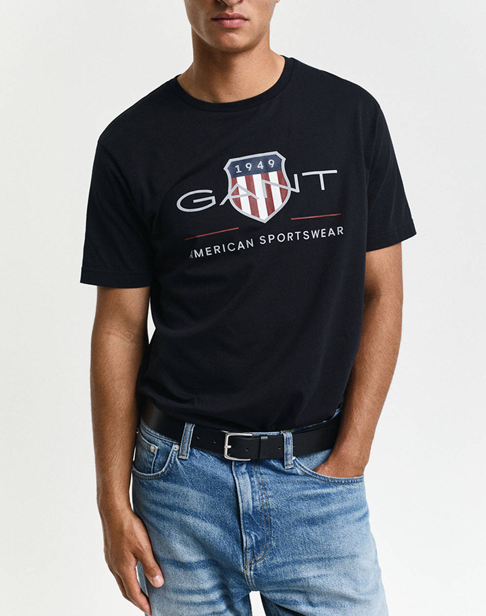 GANT ΜΠΛΟΥΖΑ ΚΜ REG ARCHIVE SHIELD SS T-SHIRT 3G2003199-5 Black