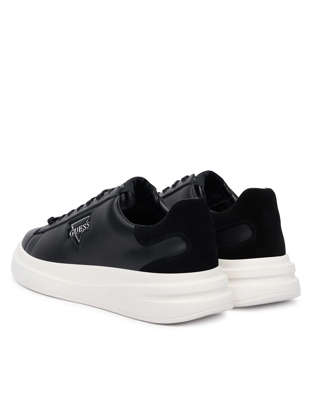 Guess Elban Παπουτσι Ανδρικό Fmfbanlel12-Black Black ανδρικά αθλητικά παπούτσια Politikos Shop Πολιτικός