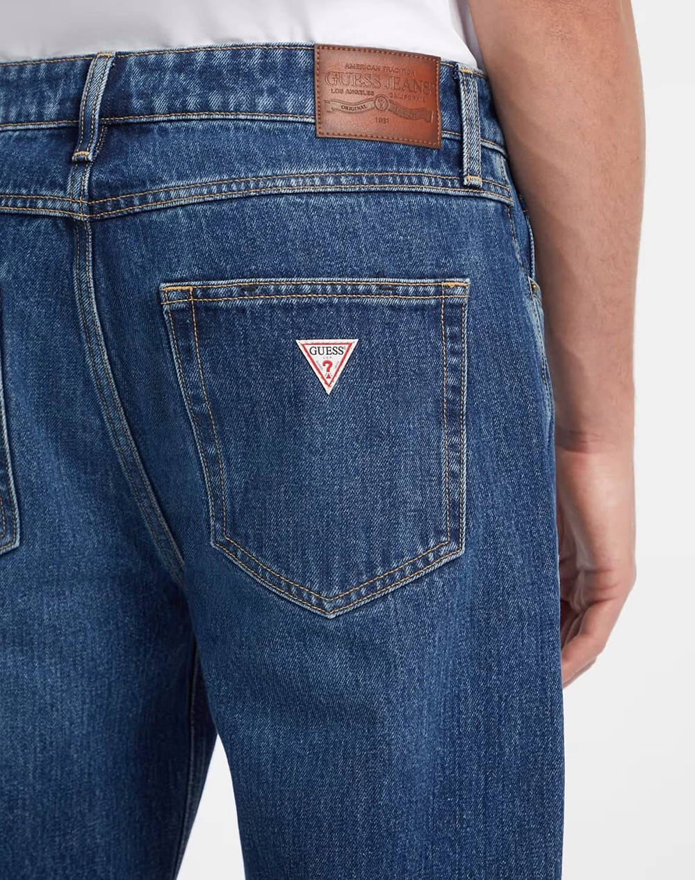 GUESS JEANS ΠΑΝΤΕΛΟΝΙ JEANS G18 RELAXED FIT ΜΠΛΕ