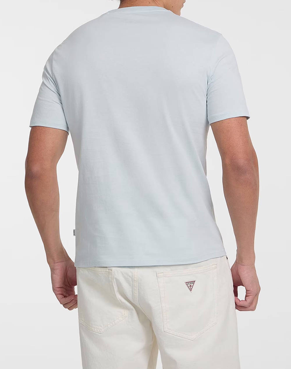 GUESS JEANS GJ SS CN SLIM LOGO EMBRO TEE ΜΠΛΟΥΖΑ ΑΝΔΡΙΚΟ M4YI52K8HM0-G7O7 Aqua φωτογραφία