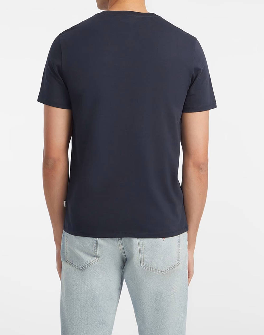 GUESS JEANS GJ SS CN SLIM AMERICAN TR TEE ΜΠΛΟΥΖΑ ΑΝΔΡΙΚΟ M4YI55K8HM0-A71W DarkBlue φωτογραφία