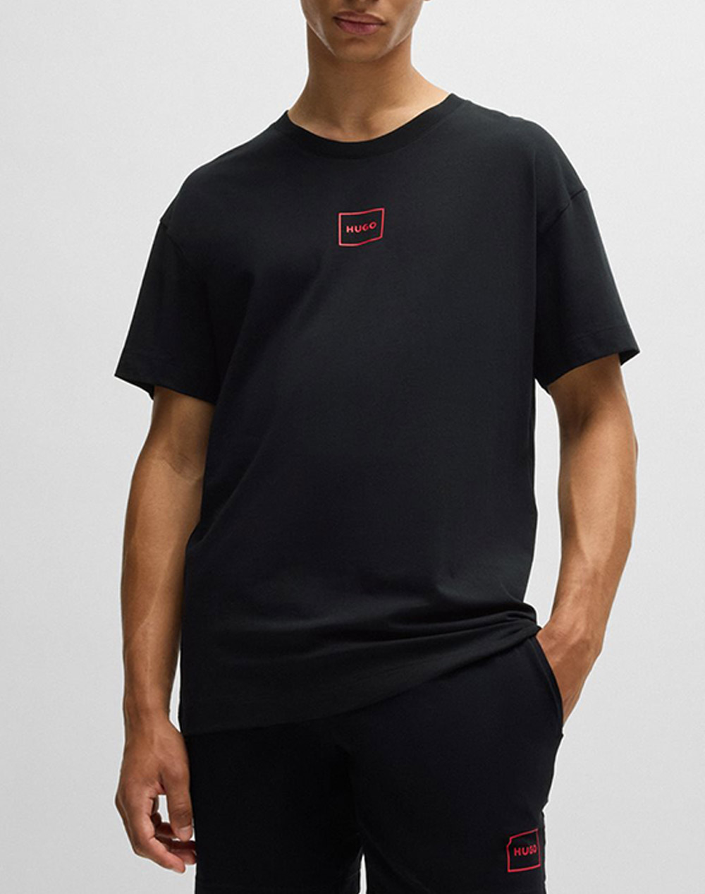 HUGO Laze T-Shirt 10261152 01 50525236-001 Black