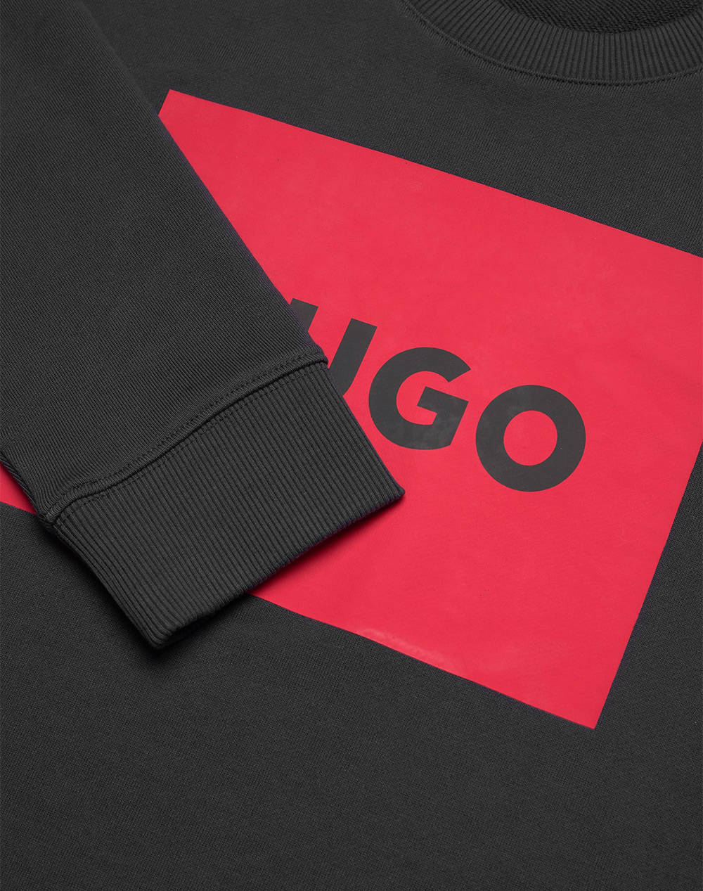 Hugo Duragol222 10231445 01 50467944-001 Black ανδρικά ρούχα μπλούζες φούτερ Politikos Shop Πολιτικός