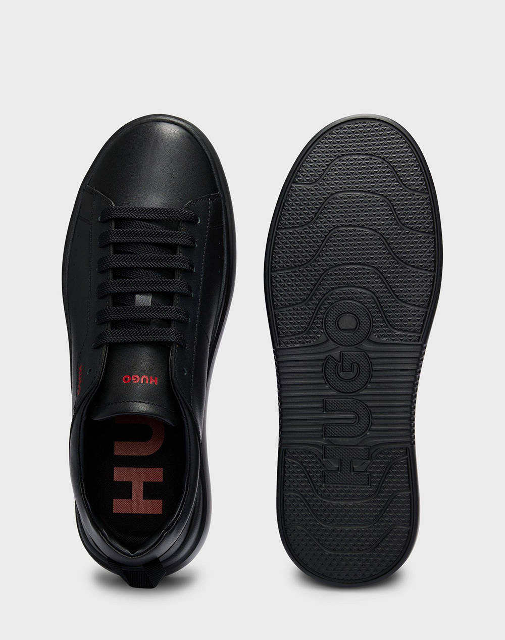 Hugo Blake Tenn Lt N 10249945 01 50499261-005 Black ανδρικά παπούτσια Sneakers Politikos Shop Πολιτικός