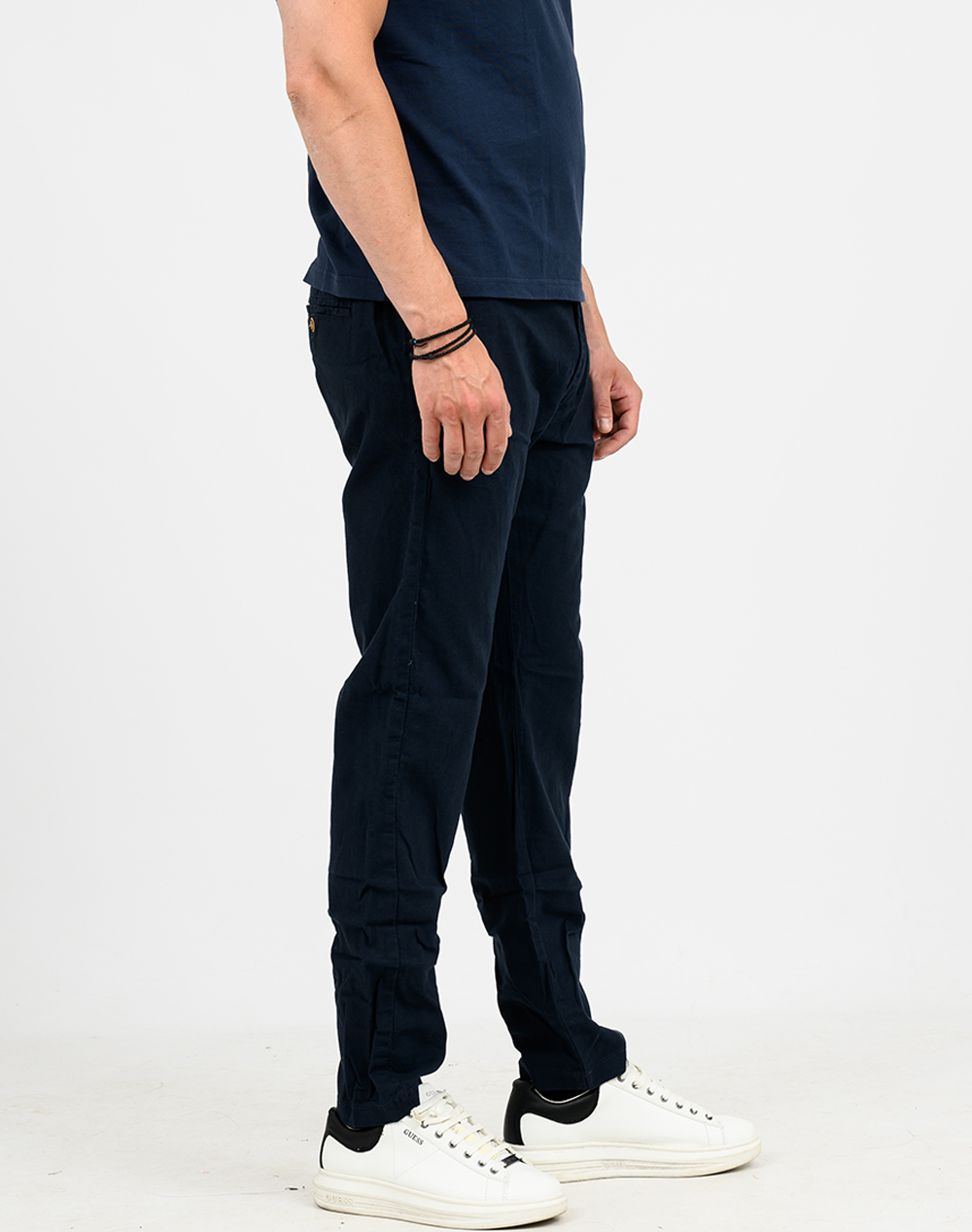 Indicode Invenedig 60-062-400 Navyblue ανδρικά ρούχα παντελόνια Chinos Politikos Shop Πολιτικός