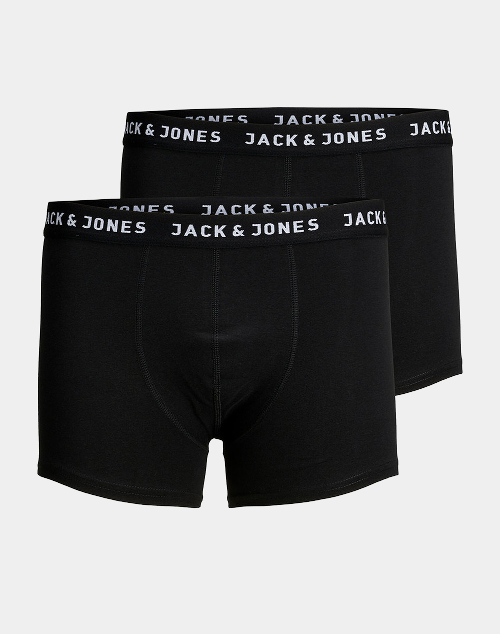 JACK&JONES ΜΠΟΞΕΡ JACJON TRUNKS 2 PACK NOOS 12138235-BLACK Black