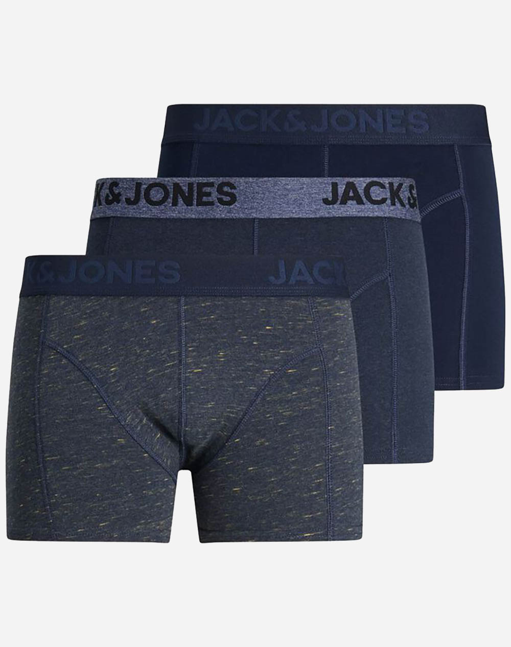 JACK&JONES ΜΠΟΞΕΡ JACJAMES TRUNKS 3 PACK NOOS 12184161-Navy Blazer DarkBlue