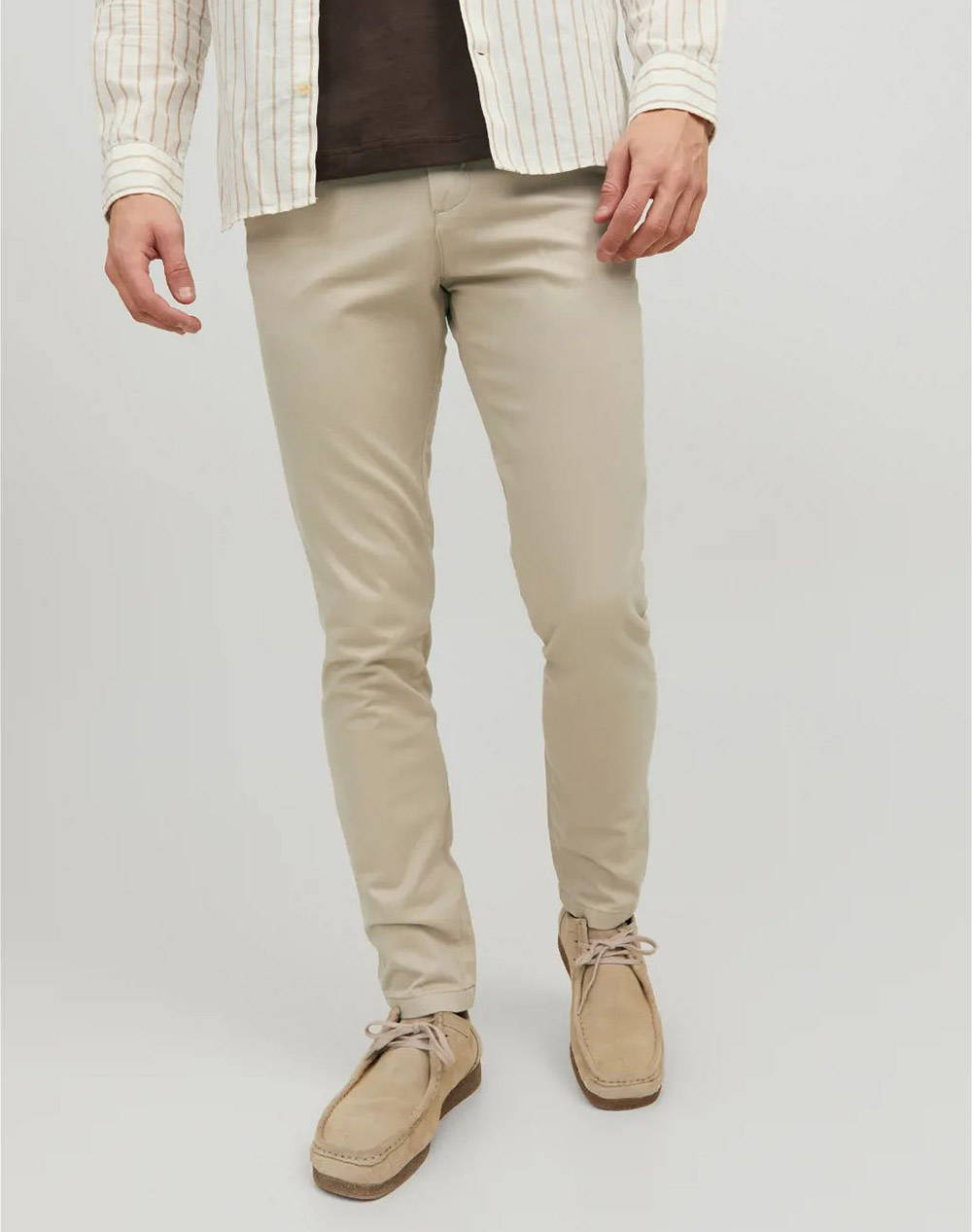 JACK&JONES ΠΑΝΤΕΛΟΝΙ JJIMARCO JJBOWIE SA NOOS 12150148-Oxford Tan Ecru