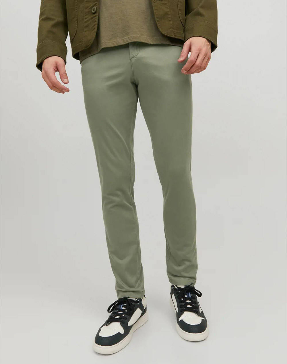 JACK&JONES JACK&JONES ΠΑΝΤΕΛΟΝΙ JJIMARCO JJBOWIE SA NOOS 12150148-Deep Lichen Green LawnGreen