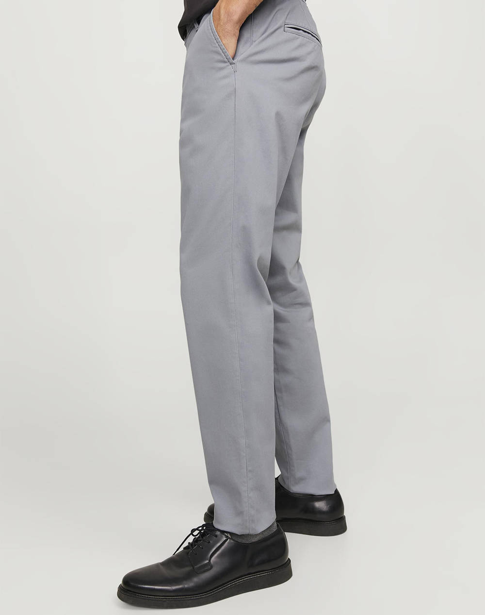 Jack Jones Παντελόνι Jjimarco Jjbowie Sa Noos 12150148-Ultimate Grey Lightgray ανδρικά ρούχα παντελόνια Chinos Politikos Shop Πολιτικός