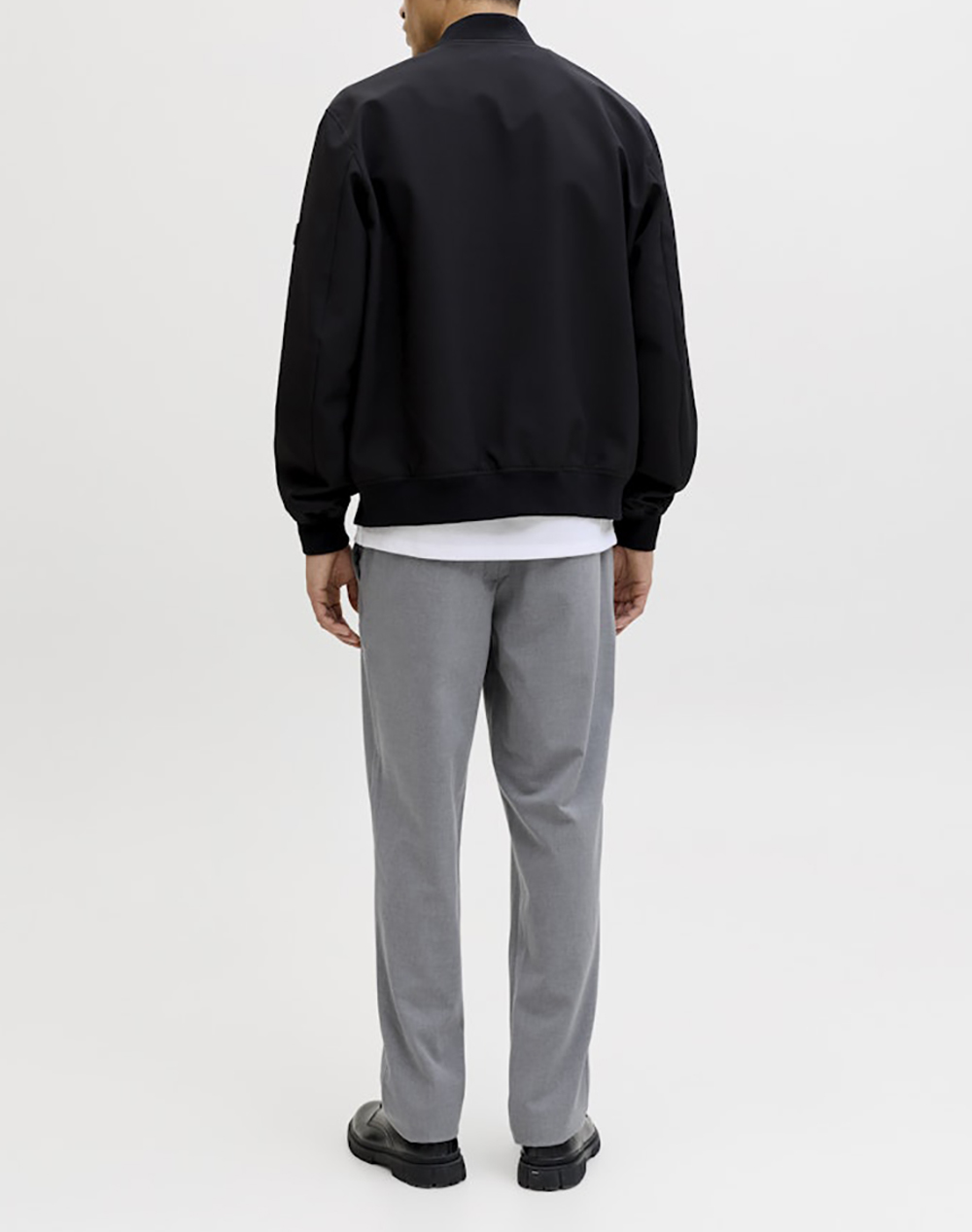 JACK&JONES JPSTOLLIE CONNOR CHINO NOOS 12292100-Grey Melange Gray φωτογραφία