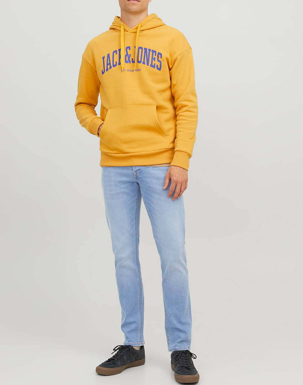 JACK&JONES JJIGLENN JJORIGINAL SQ 330 NOOS. 12243593-BLUE DENIM DenimLightBlue φωτογραφία