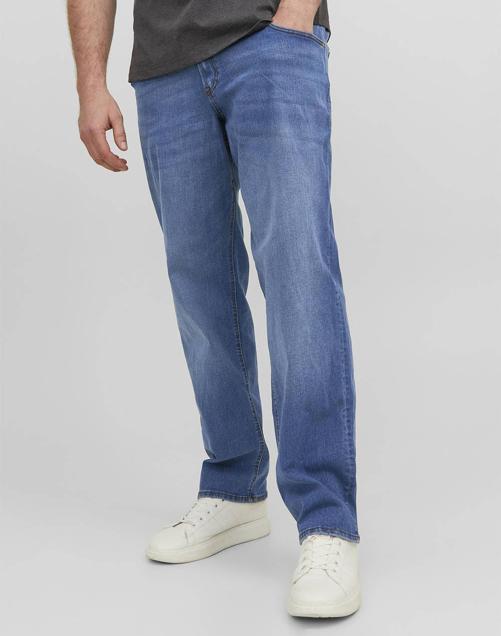 JACK&JONES JJIMIKE JJORIGINAL SQ 223 NOOS PLS 12245638-BLUE DENIM DenimBlue