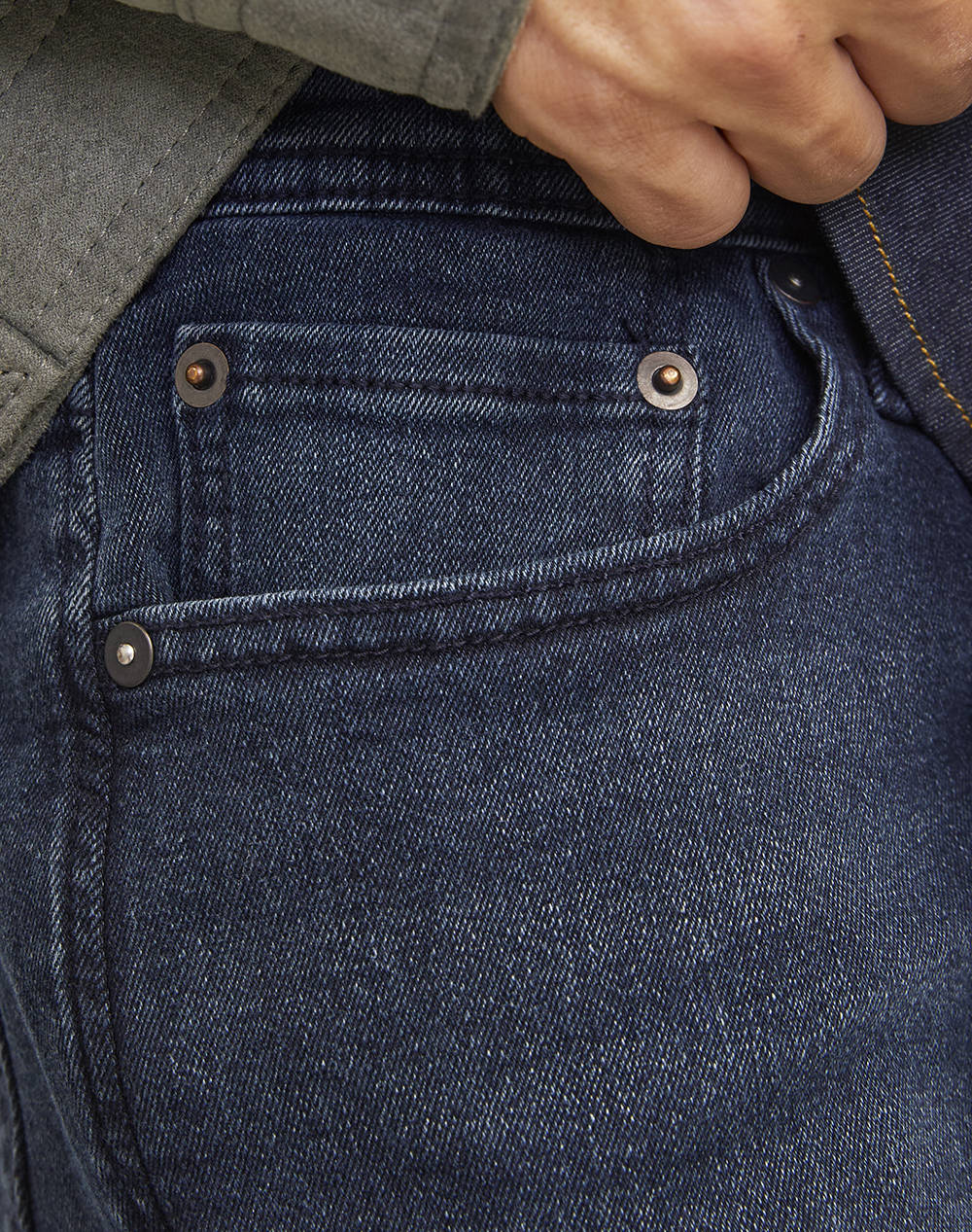 JACK&JONES JJIMIKE JJORIGINAL SQ 260 12262487-BLUE DENIM DenimBlue φωτογραφία