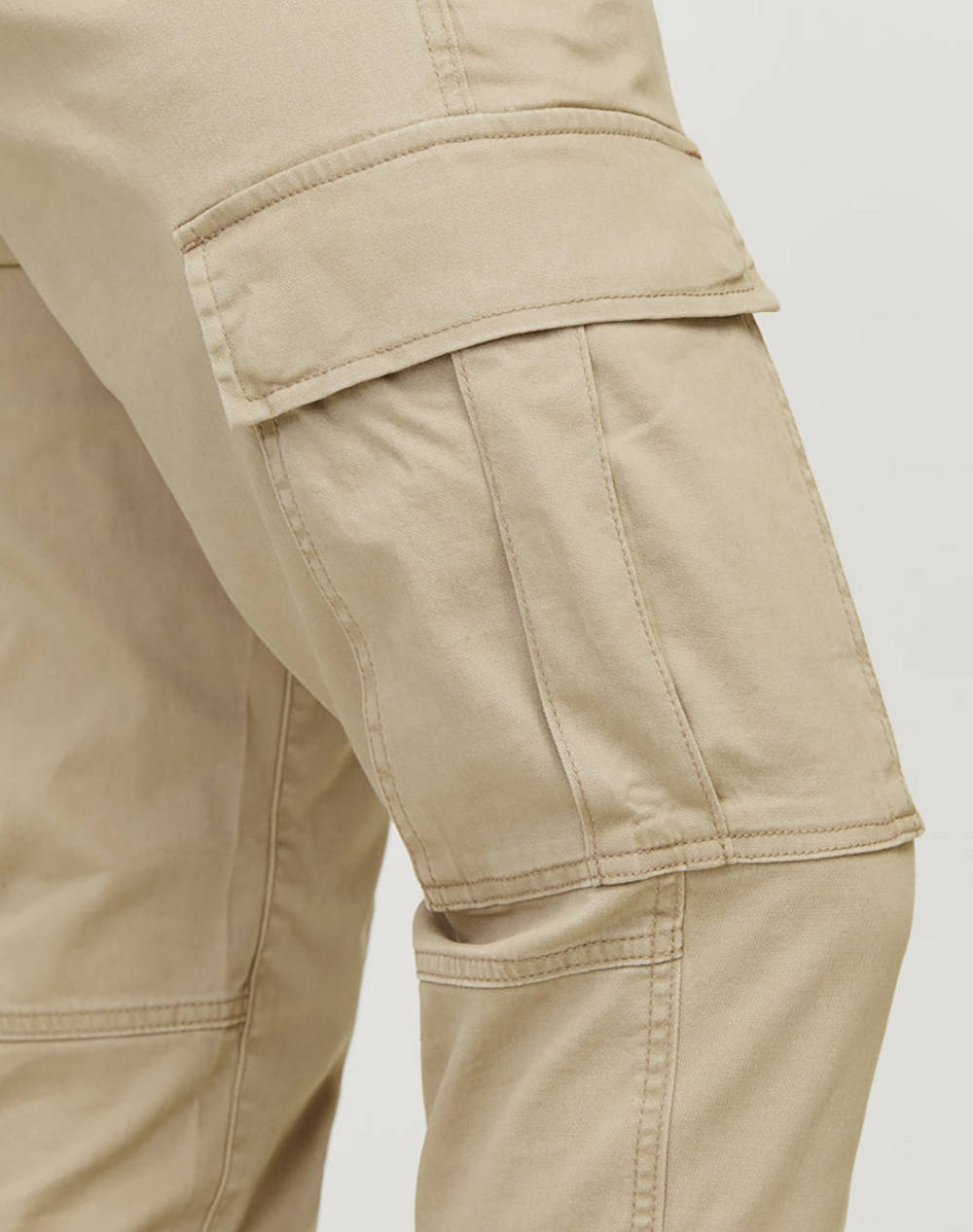 JACK&JONES JREBMICHAEL SLIM SHOW NOOS 12262655-Crockery Biege φωτογραφία