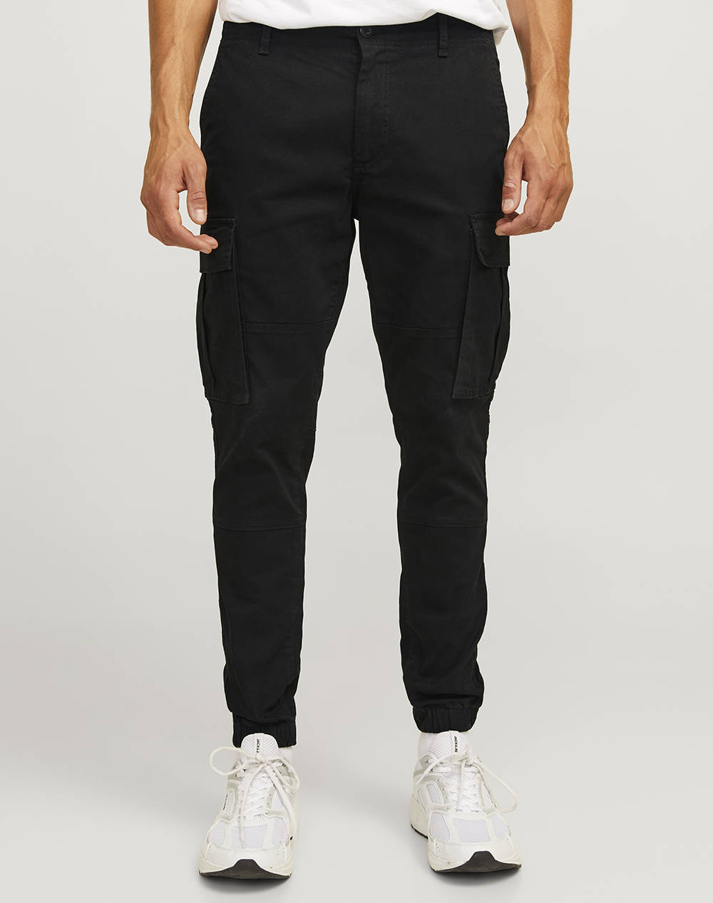 JACK&JONES JACK&JONES JREBMICHAEL SLIM SHOW NOOS 12262655-BLACK Black