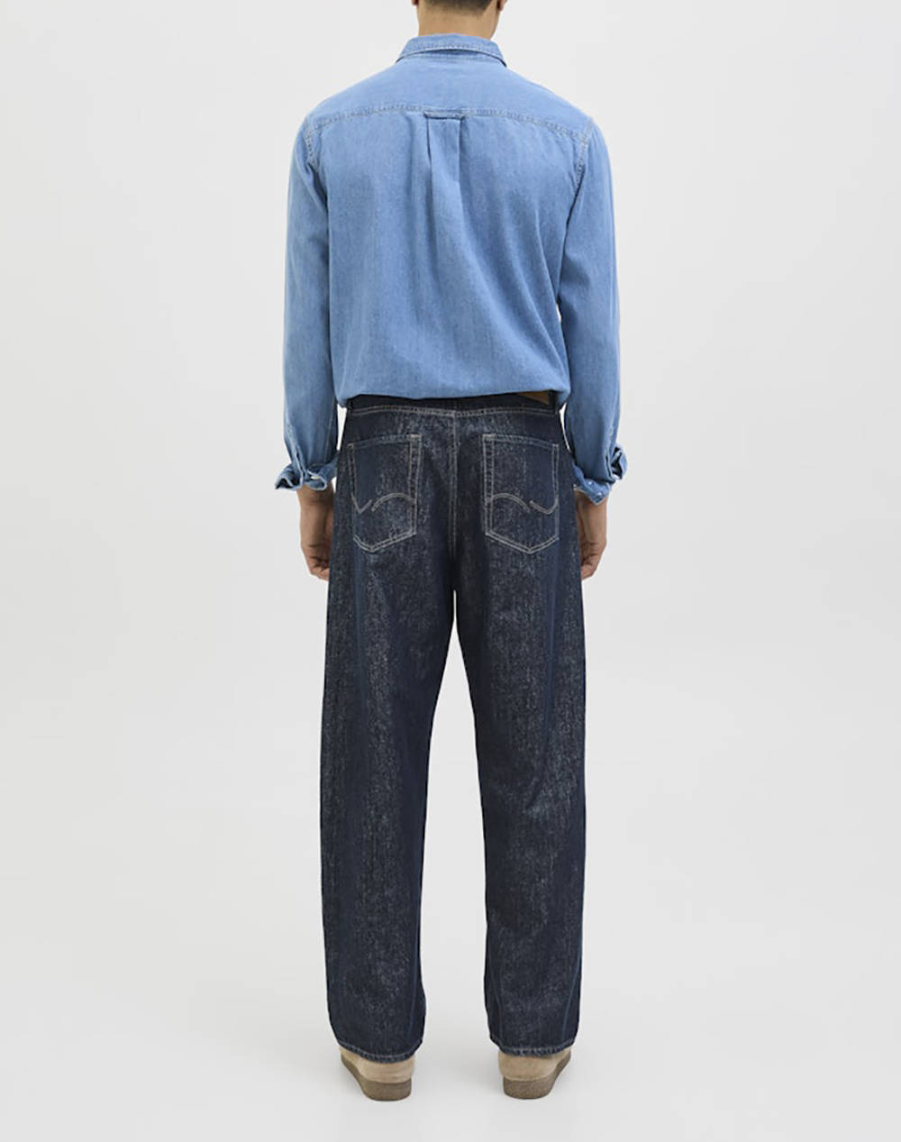 JACK&JONES JJIALEX JJORIGINAL AM 899 SN 12278116-BLUE DENIM DenimDarkBlue φωτογραφία