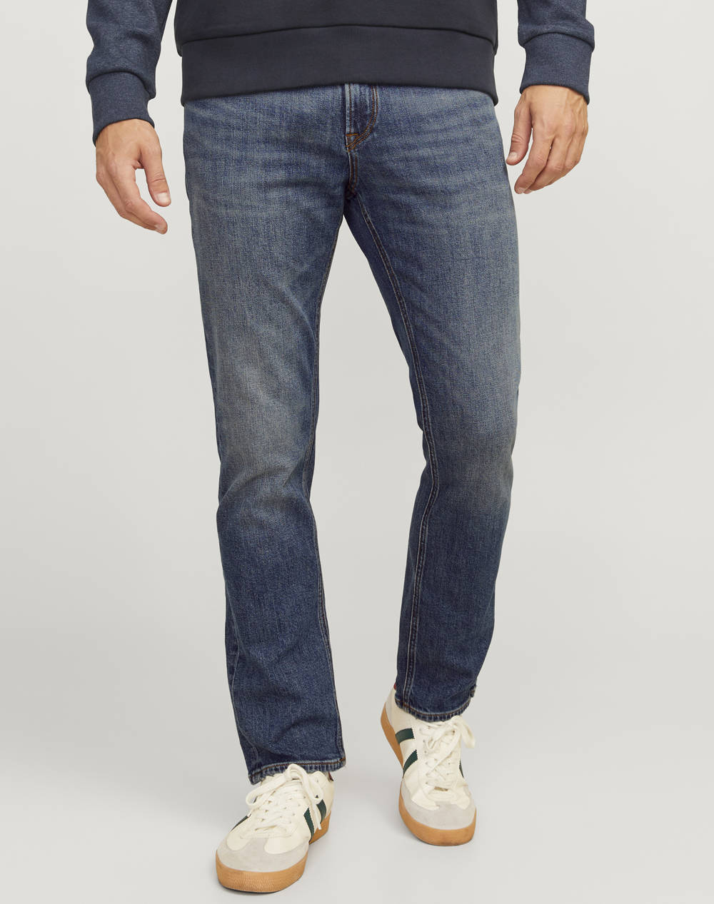 JACK&JONES JJICLARK JJORIGINAL AM 419 NOOS 12258105-BLUE DENIM DenimBlue