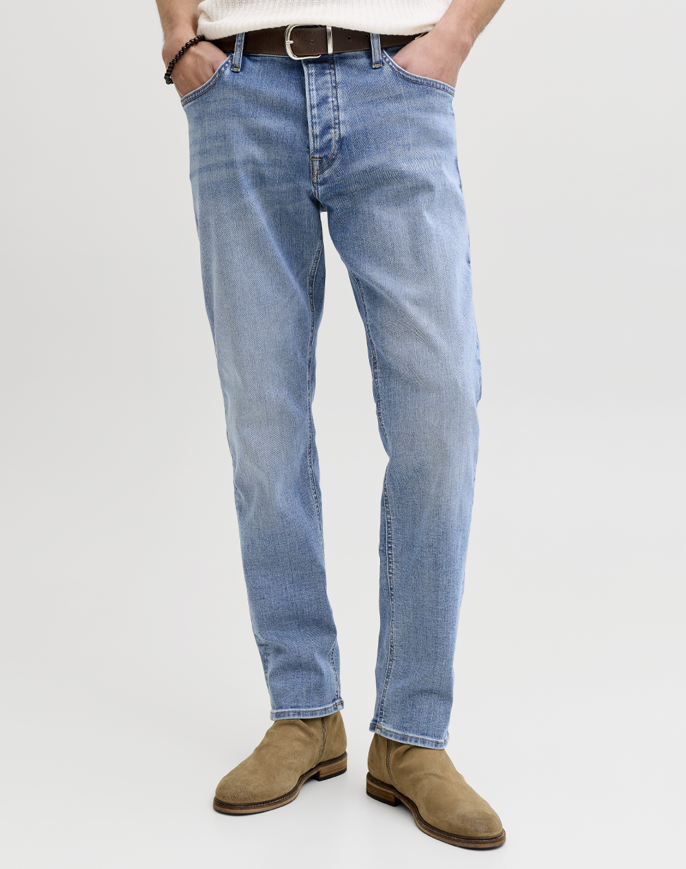 JACK&JONES JJIMIKE JJORIGINAL ST 171 NOOS 12289824-BLUE DENIM DenimBlue