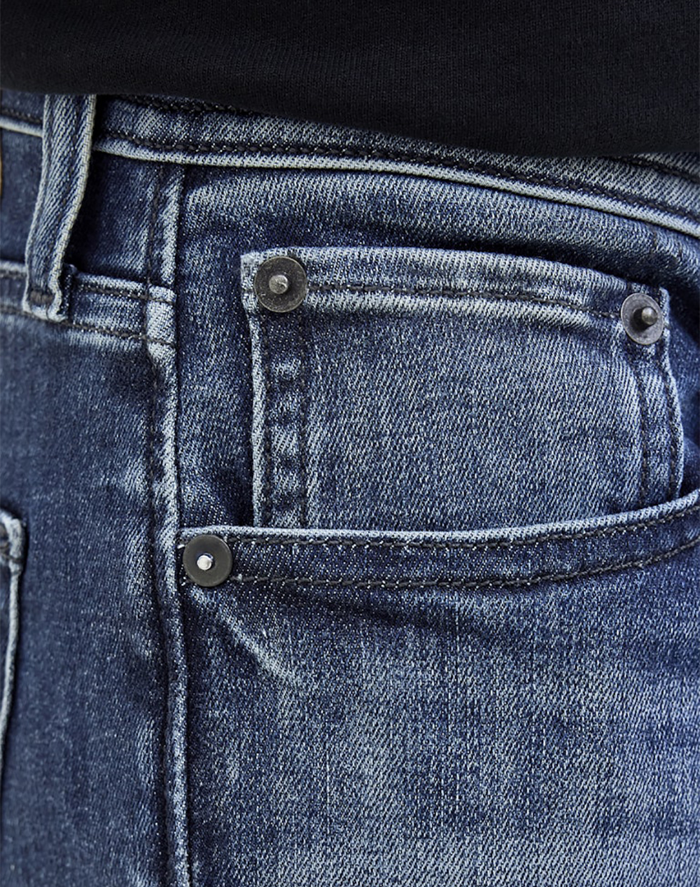 Jack Jones Jjiglenn Jjoriginal Cb 820 Noos 12278144-Blue Denim Denimblue ανδρικά ρούχα παντελόνια Jeans Politikos Shop Πολιτικός