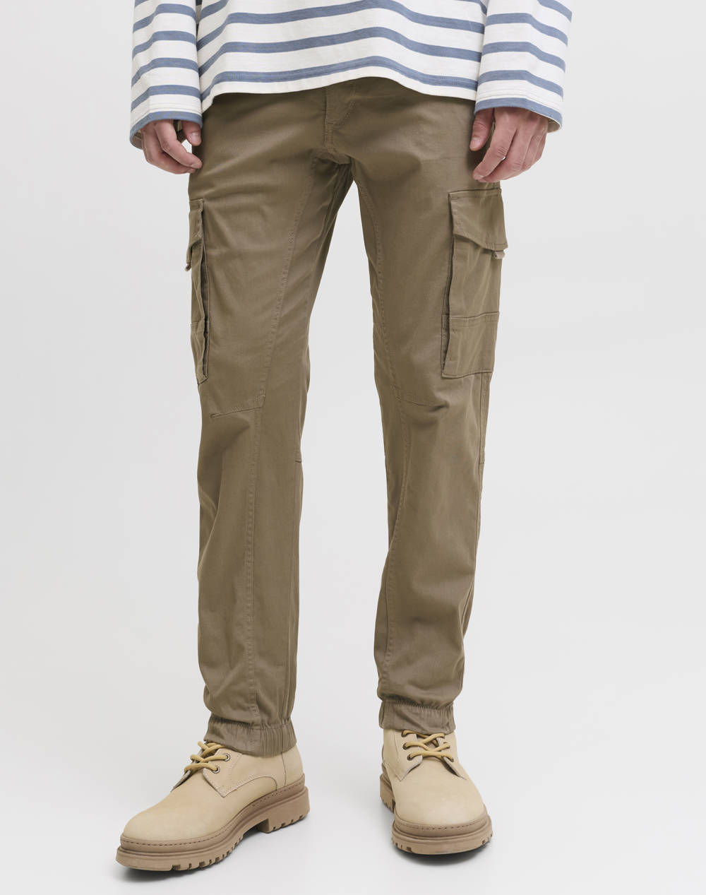 JACK&JONES ΠΑΝΤΕΛΟΝΙ JJIPAUL JJFLAKE AKM 542 BLACK NOOS 12139912-Brindle Camel