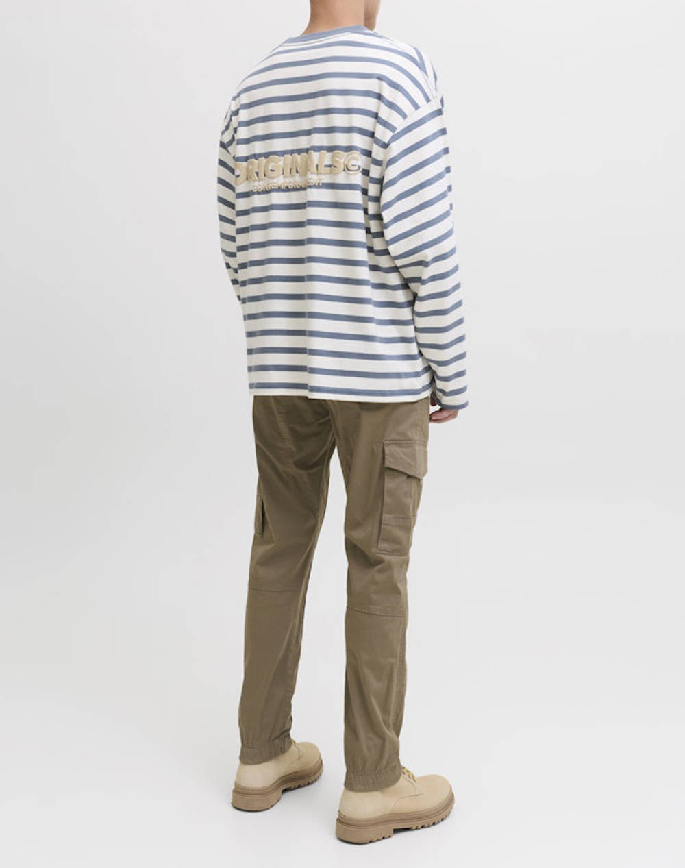 JACK&JONES ΠΑΝΤΕΛΟΝΙ JJIPAUL JJFLAKE AKM 542 BLACK NOOS 12139912-Brindle Camel φωτογραφία