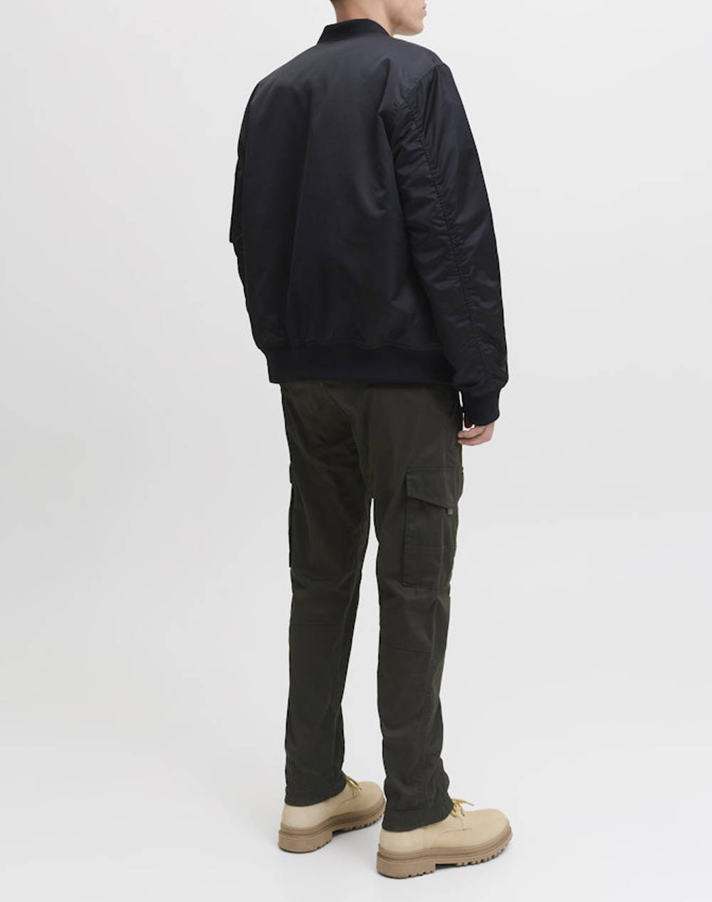JACK&JONES ΠΑΝΤΕΛΟΝΙ JJIPAUL JJFLAKE AKM 542 BLACK NOOS. 12139912-ROSIN DarkGreen φωτογραφία