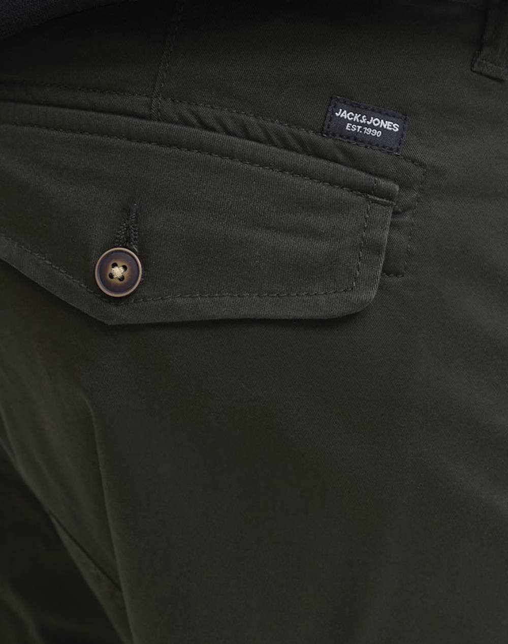 JACK&JONES ΠΑΝΤΕΛΟΝΙ JJIPAUL JJFLAKE AKM 542 BLACK NOOS. 12139912-ROSIN DarkGreen φωτογραφία