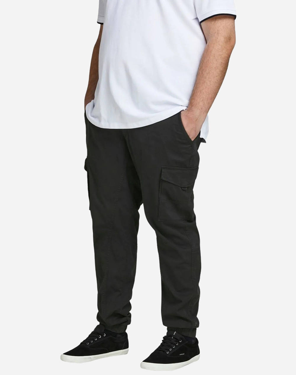 JACK&JONES ΠΑΝΤΕΛΟΝΙ JPSTPAUL JJFLAKE AKM 542 BLACK PS NOOS 12181655-BLACK Black