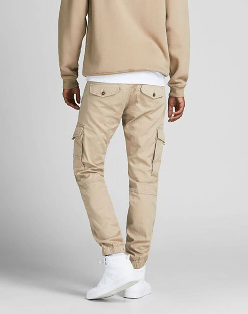 JACK&JONES ΠΑΝΤΕΛΟΝΙ JPSTPAUL JJFLAKE AKM 542 CROCKERY NOOS 12193754-Crockery Biege φωτογραφία