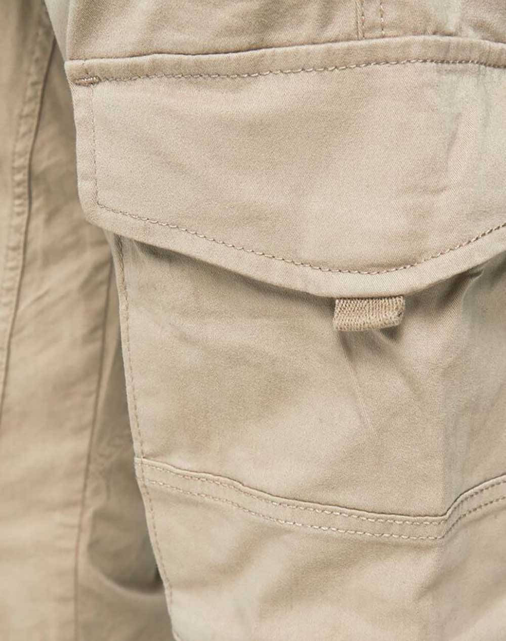 JACK&JONES ΠΑΝΤΕΛΟΝΙ JPSTPAUL JJFLAKE AKM 542 CROCKERY NOOS 12193754-Crockery Biege φωτογραφία