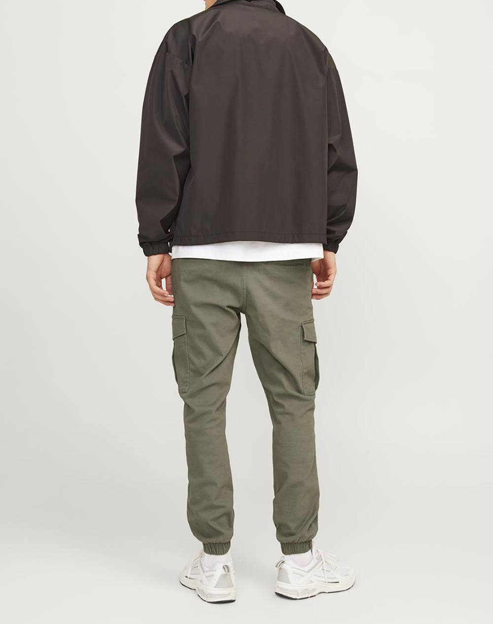 JACK&JONES ΠΑΝΤΕΛΟΝΙ JPSTMARCO JJJOE CUFFED AKM 12186889-Dusty Olive Olive φωτογραφία
