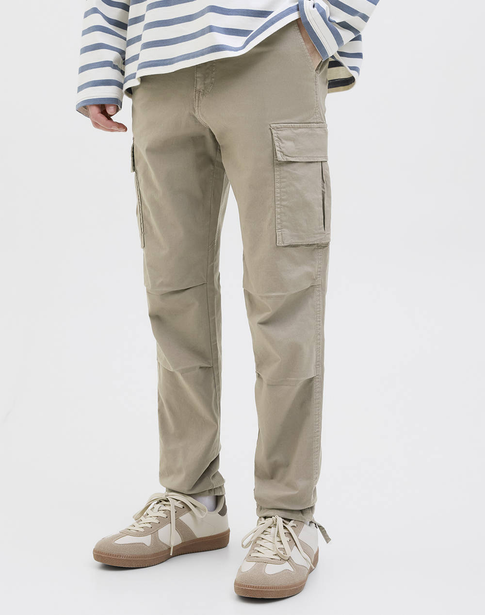 JACK&JONES JACK&JONES JPSTACE JJTUCKER CARGO AMA NOOS 12216664-DuneSOLID LightTan